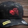 Dark Woodland Camo Hat