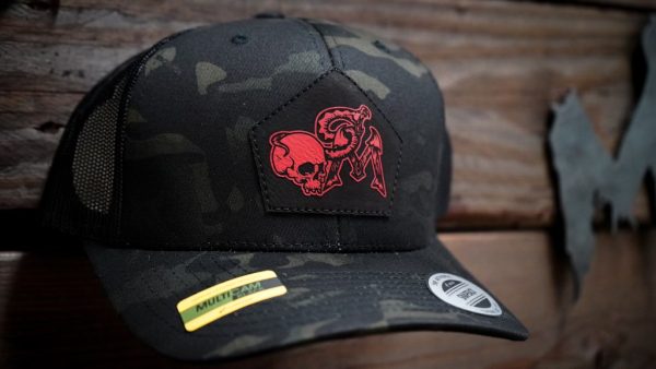 Dark Woodland Camo Hat